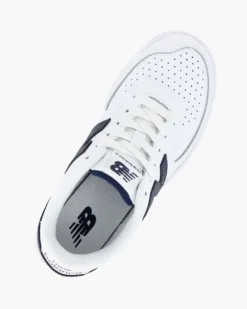 NEW BALANCE -  SNEAKERS JUNIOR LIFESTYLE BIANCHE CON DETTAGLI BLU  DAL 35.5 AL 40, G0806KG