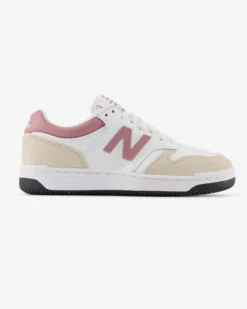 NEW BALANCE 480 – SNEAKERS JUNIOR LIFESTYLE BEIGE / ROSA / BIANCA - GB48093B