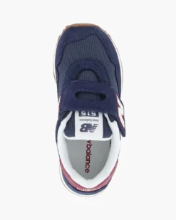 NEW BALANCE - SNEAKERS KIDS  LIFESTYLE BLU CON DETTAGLI BIANCHI E ROSSI DAL 28 AL 35, P51549G
