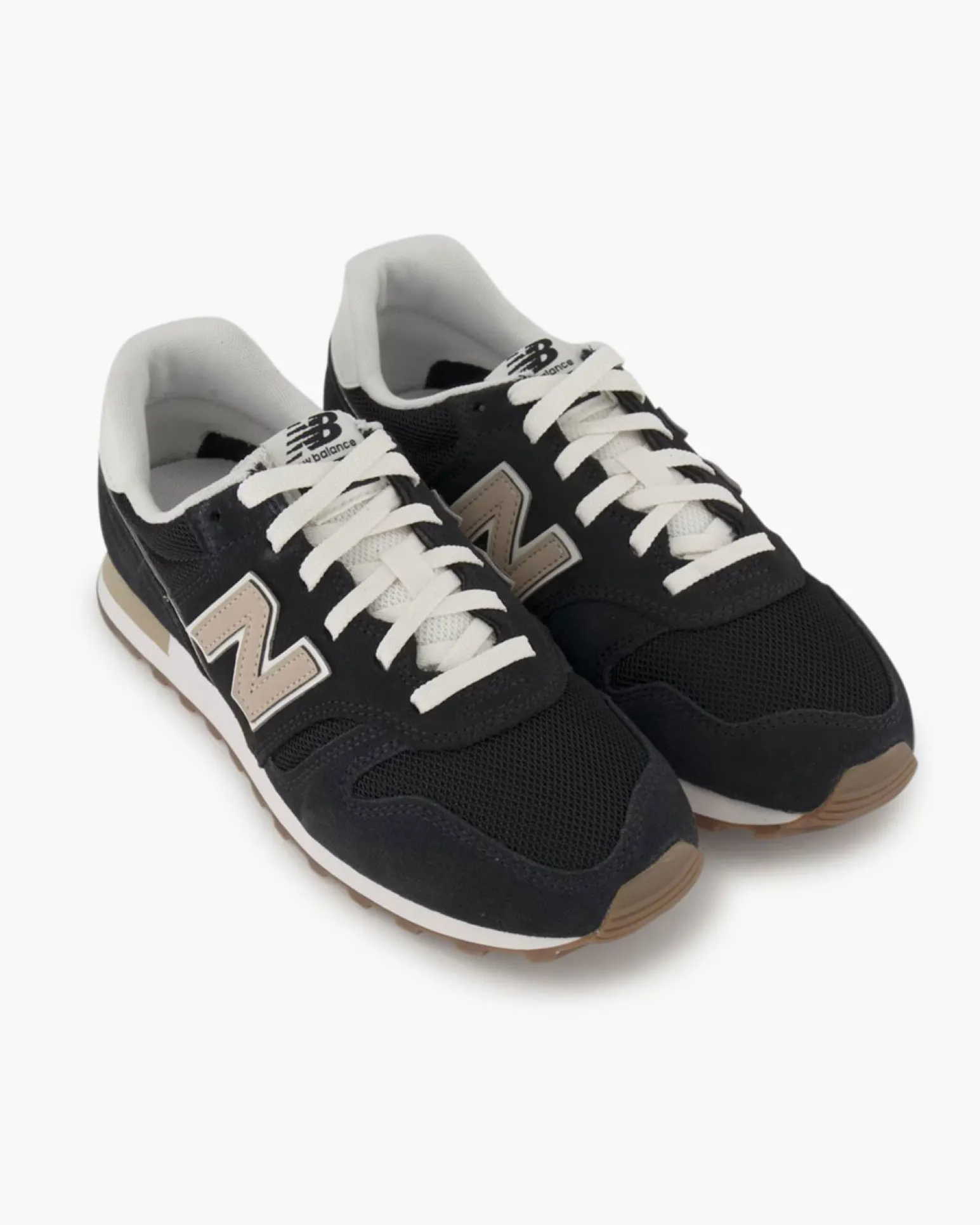 NEW BALANCE - SNEAKERS LIFESTYLE NERE CON DETTAGLI BEIGE, W37330S