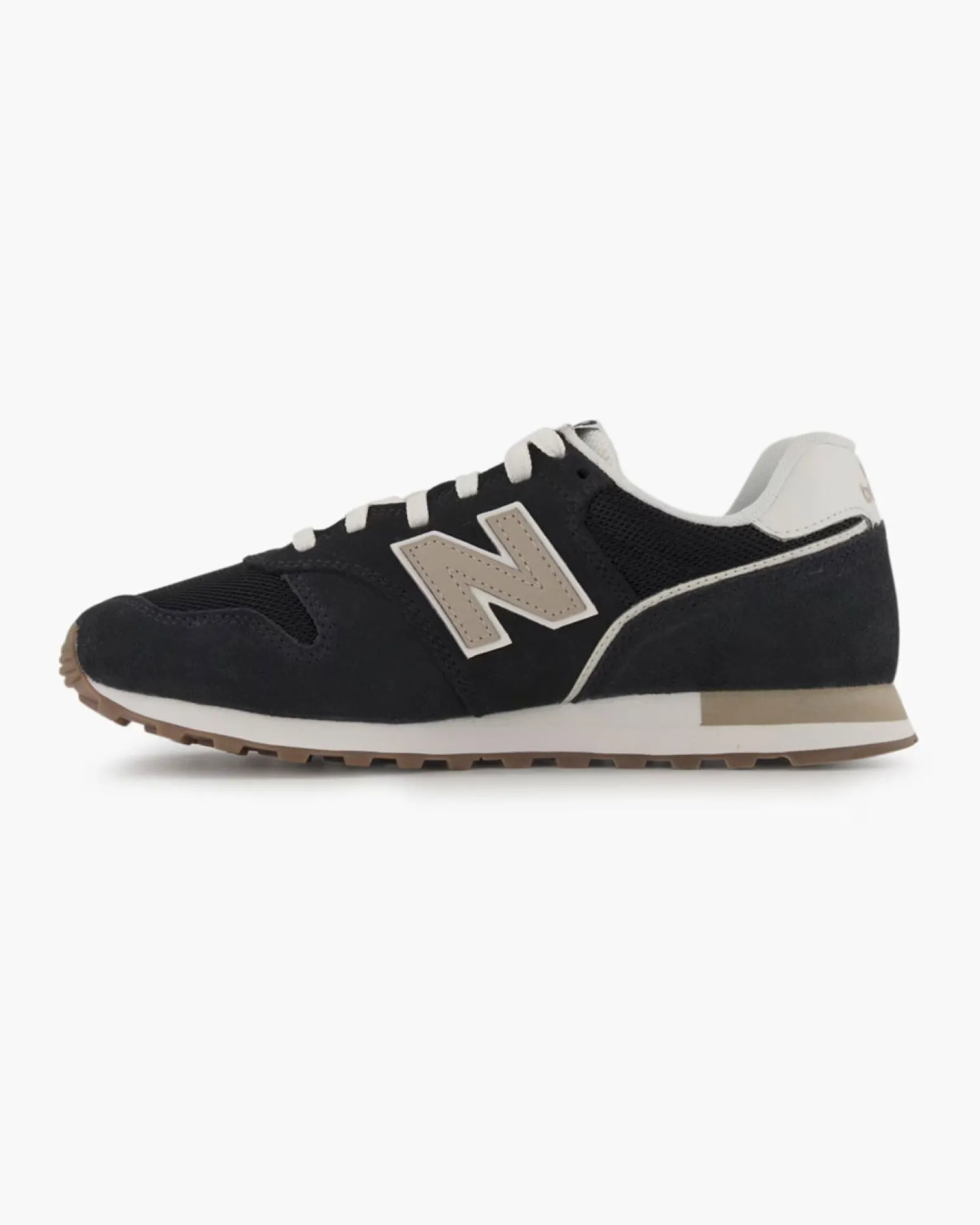 NEW BALANCE - SNEAKERS LIFESTYLE NERE CON DETTAGLI BEIGE, W37330S
