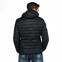 ON SPIRIT - GIUBBINO BLU NYLON 100GR CON CAPPUCCIO