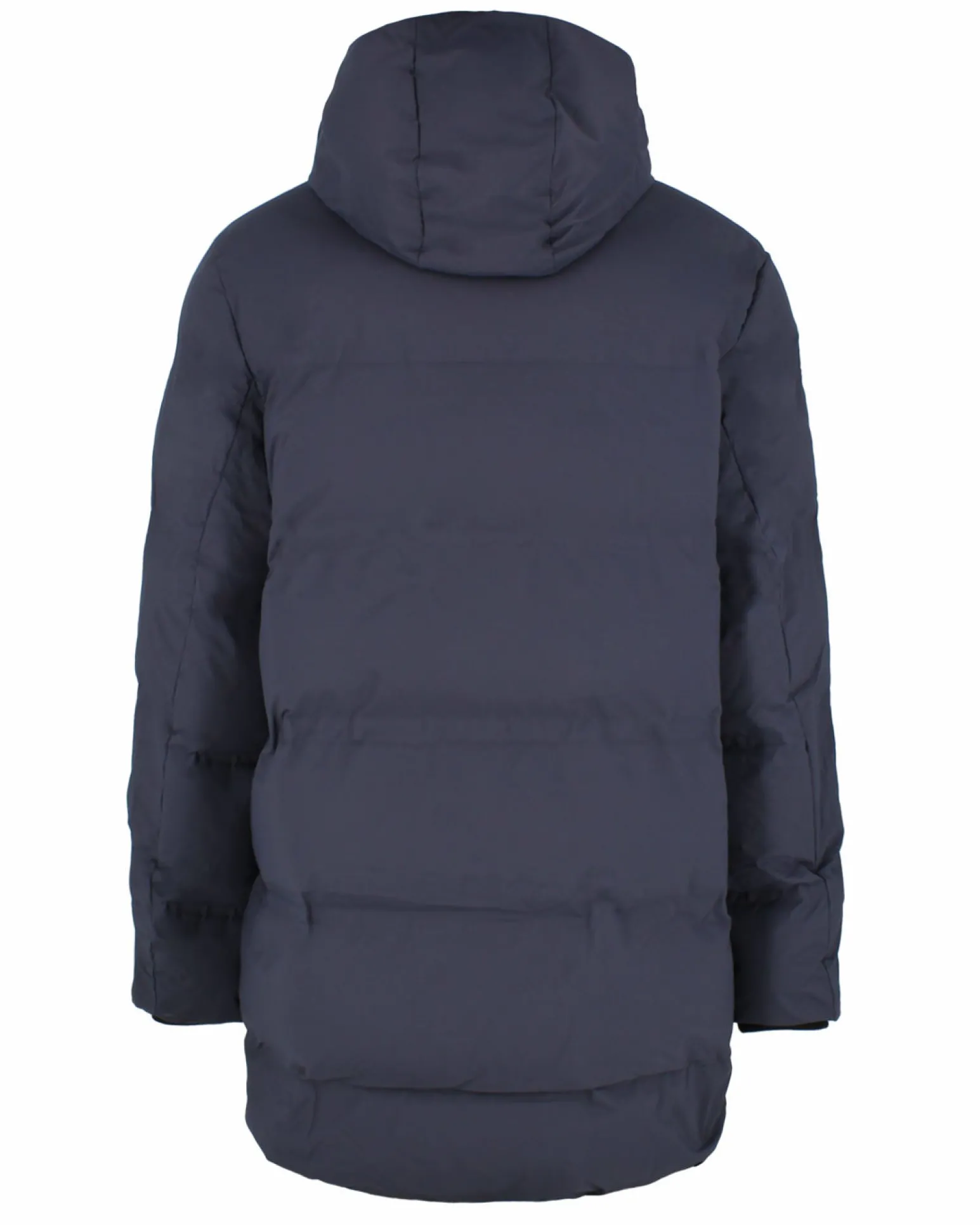 ON SPIRIT - GIUBBINO LUNGO CON CAPPUCCIO BLU PAOLO, AU02075-A2050