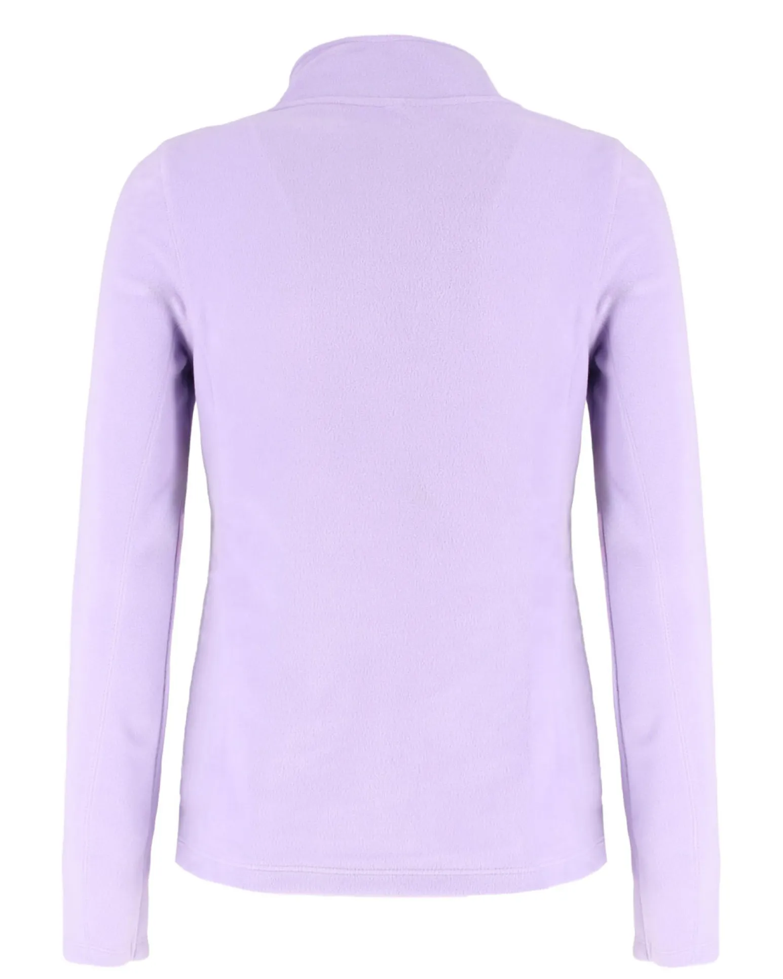 ON SPIRIT - MICROPILE DONNA MEZZA ZIP LILLA - VALENTINA