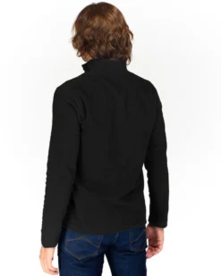 ON SPIRIT - MICROPILE UOMO MEZZA ZIP NERO - VITTORIO