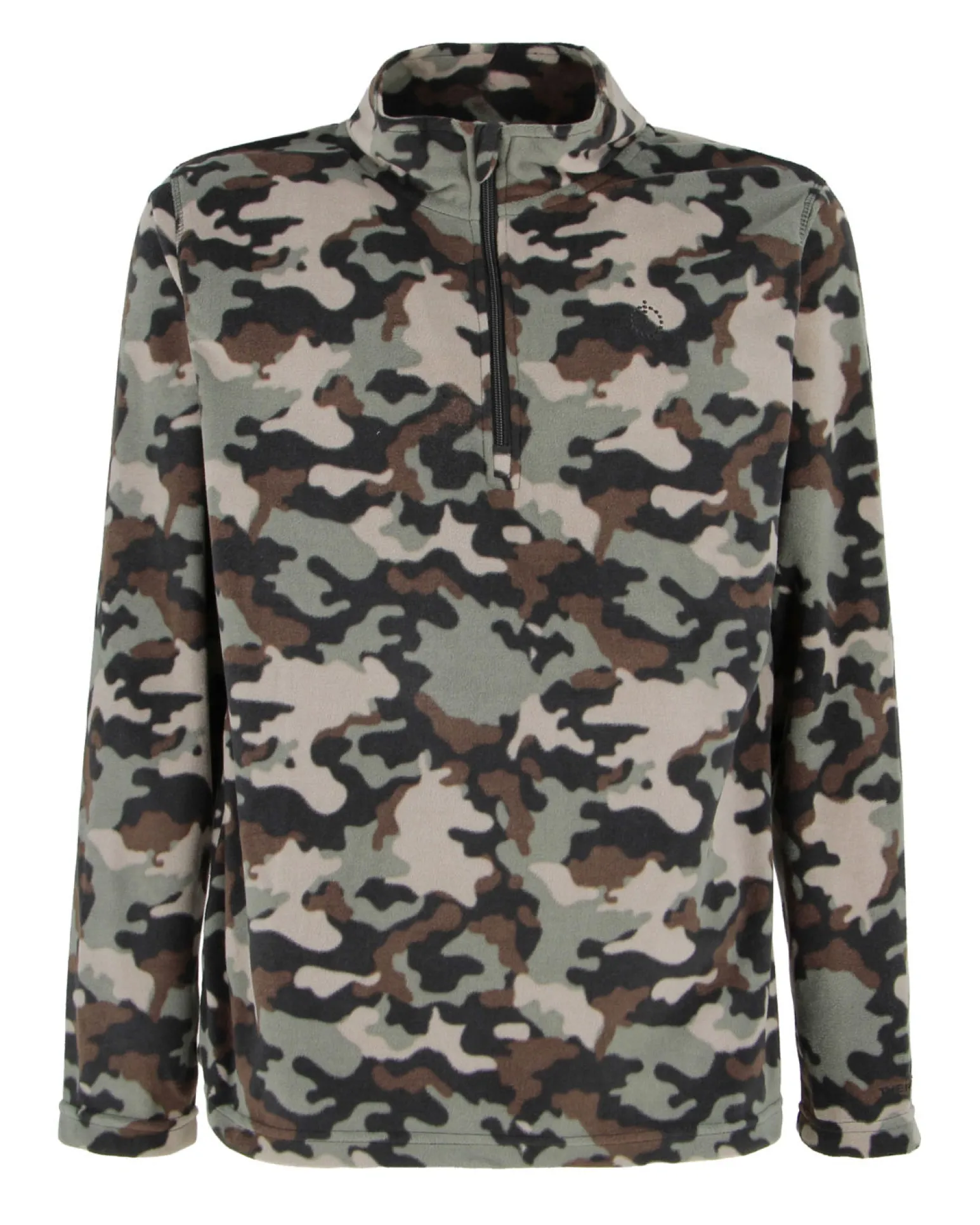 ON SPIRIT - MICROPILE UOMO MEZZA ZIP MILITARE - VITTORIO