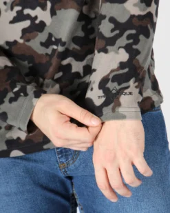 ON SPIRIT - MICROPILE UOMO MEZZA ZIP MILITARE - VITTORIO