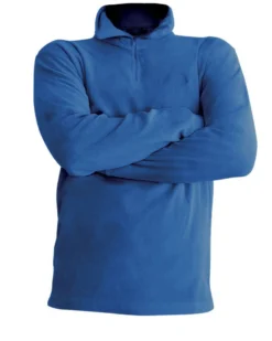 ON SPIRIT - MICROPILE UOMO  MEZZA ZIP BLU  - EDOARDO