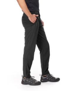 ON SPIRIT - PANTALONE NERO DA TREKKING IN SOFTSHELL