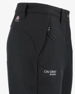 ON SPIRIT -PANTALONE SOFTSHELL NERO DA DONNA - BABILA
