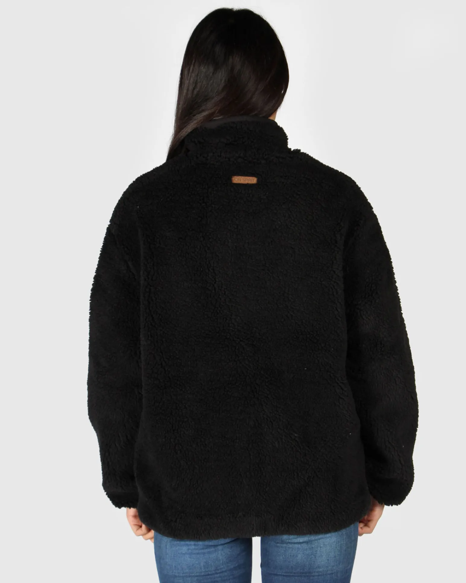 ON SPIRIT - PILE NERO DA DONNA IN SHERPA - MILENA