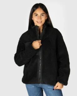 ON SPIRIT - PILE NERO DA DONNA IN SHERPA - MILENA