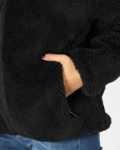 ON SPIRIT - PILE NERO DA DONNA IN SHERPA - MILENA