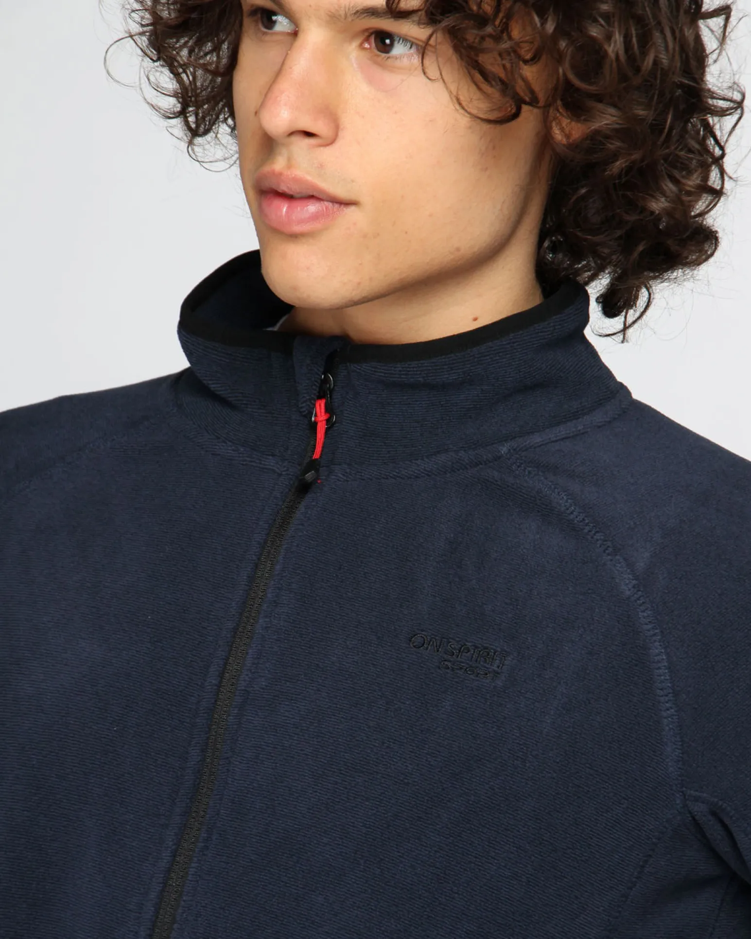 ON SPIRIT - PILE RIGATO UOMO FULL BLU SCURO- FABIO