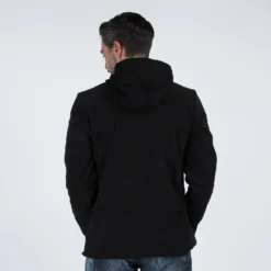 ON SPIRIT - PILE UOMO FULL ZIP NERO -  MATTIA
