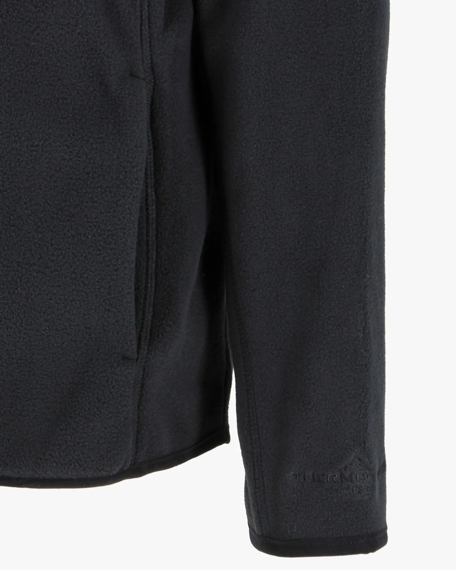 ON SPIRIT - PILE UOMO FULL ZIP NERO - EMILIO