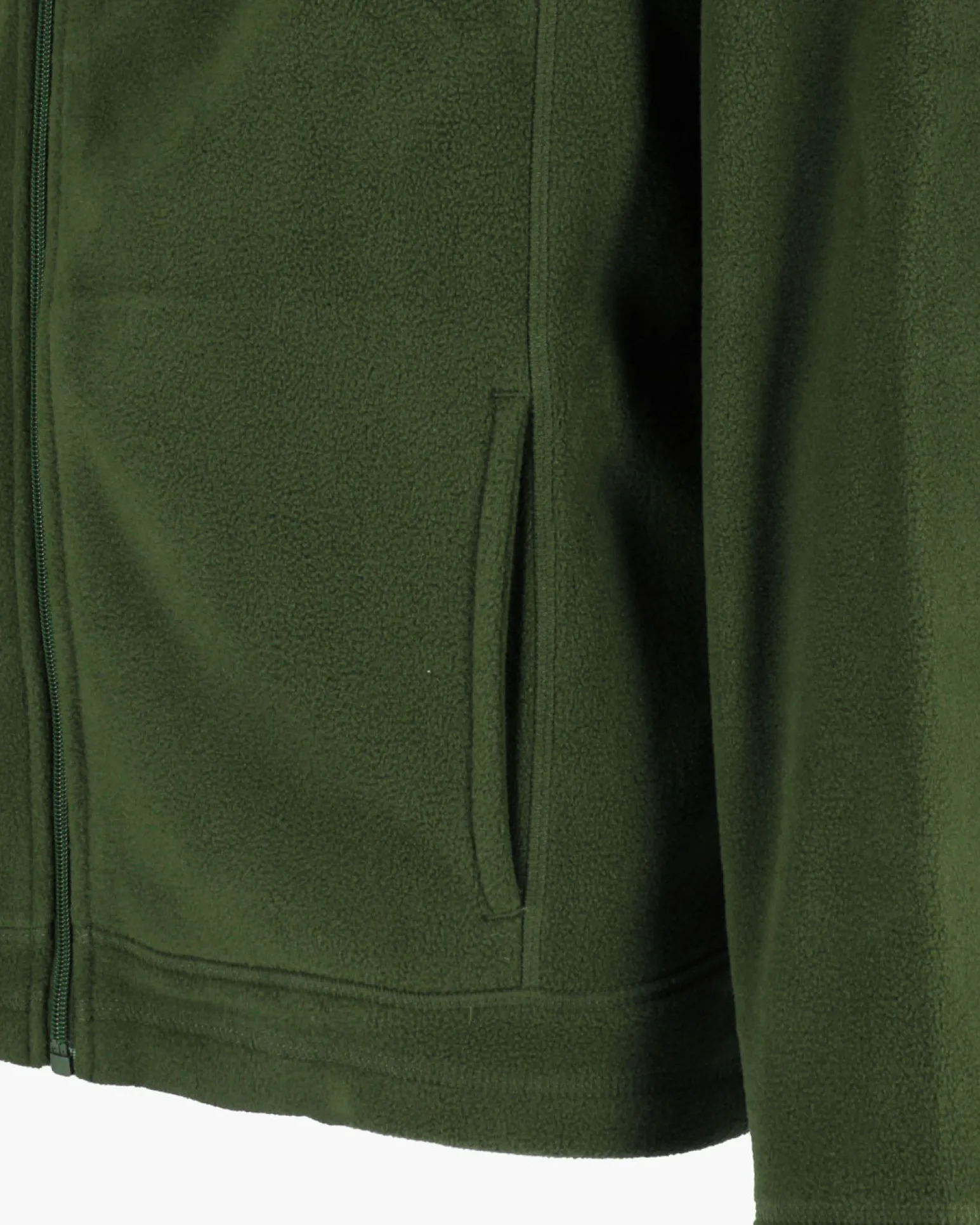 ON SPIRIT - PILE UOMO FULL ZIP VERDE SCURO - GLAUCO
