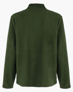 ON SPIRIT - PILE UOMO FULL ZIP VERDE SCURO - GLAUCO