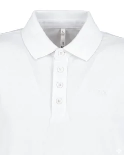ON SPIRIT - POLO MEZZA MANICA BIANCA DA UOMO - LEROY