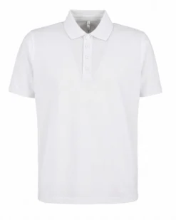 ON SPIRIT - POLO MEZZA MANICA BIANCA DA UOMO - LEROY