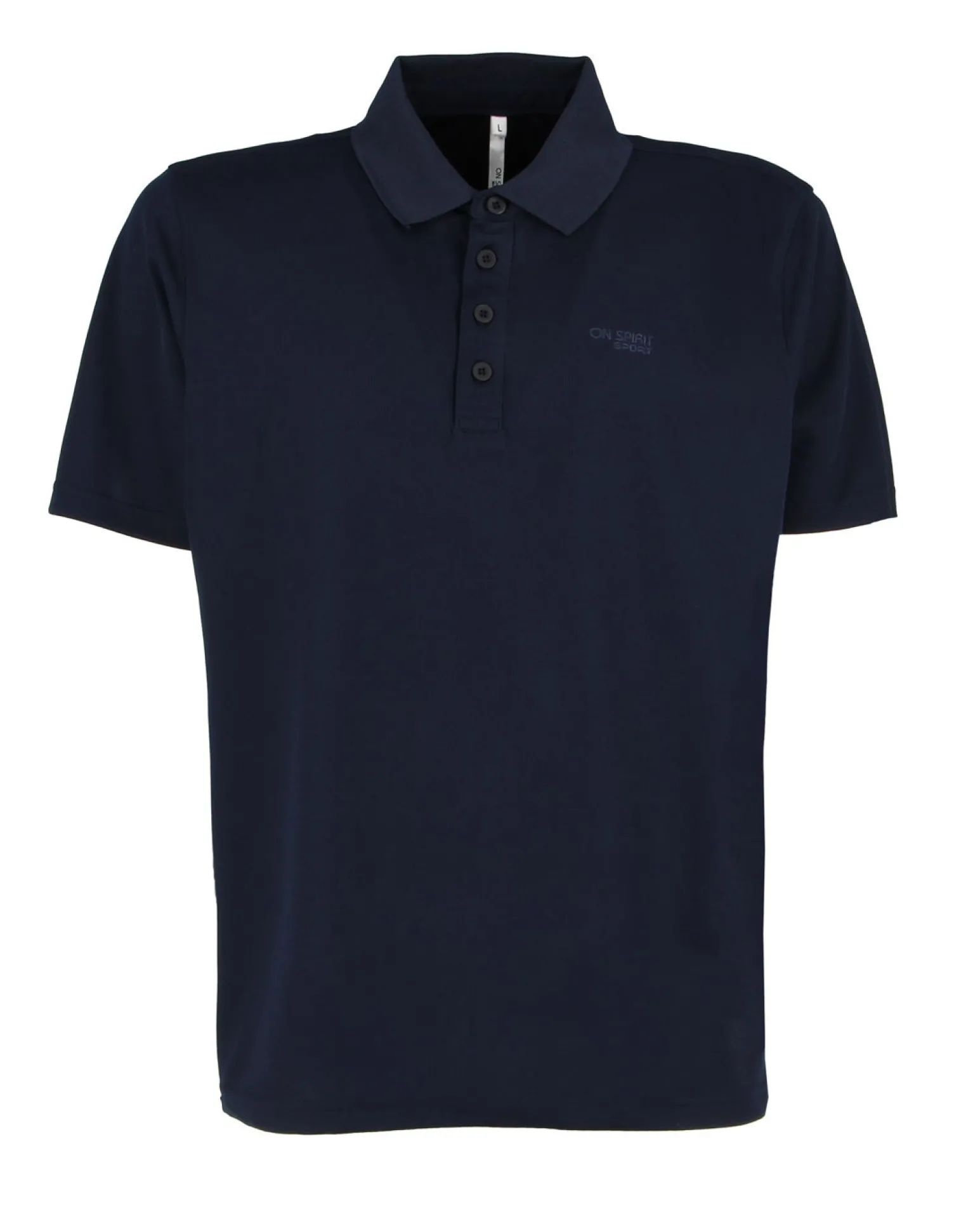 ON SPIRIT - POLO MEZZA MANICA BLU DA UOMO - LEROY