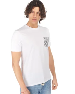 ON SPIRIT - TSHIRT MEZZA MANICA GIROCOLLO STAMPA FLUO