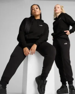 PANTALONE ESS SMALL NO.1 LOGO FL CL BLK