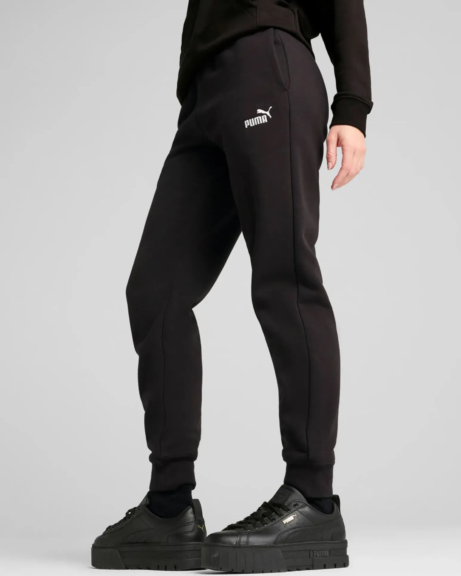 PANTALONE ESS SMALL NO.1 LOGO FL CL BLK
