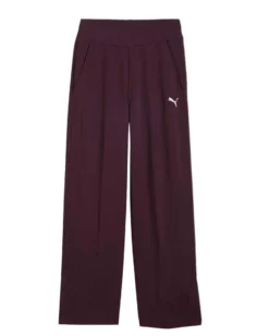 PANTALONE HER HIGH-WAIST STRAIGHT PLUM