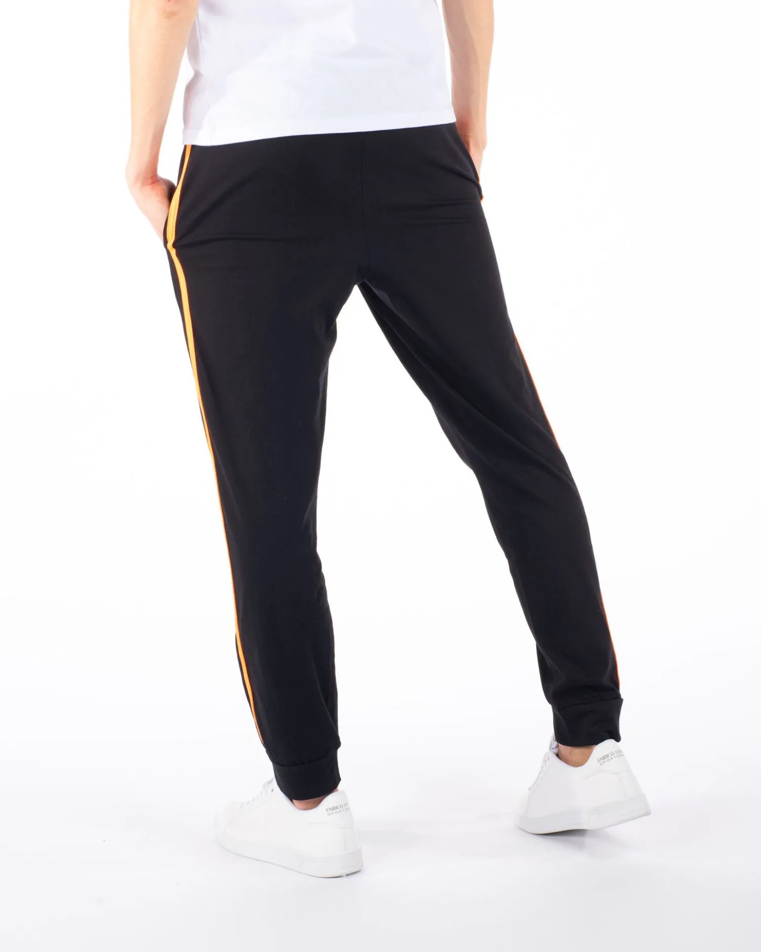 PANTALONE JERSEY POLSI BANDE LATERALI