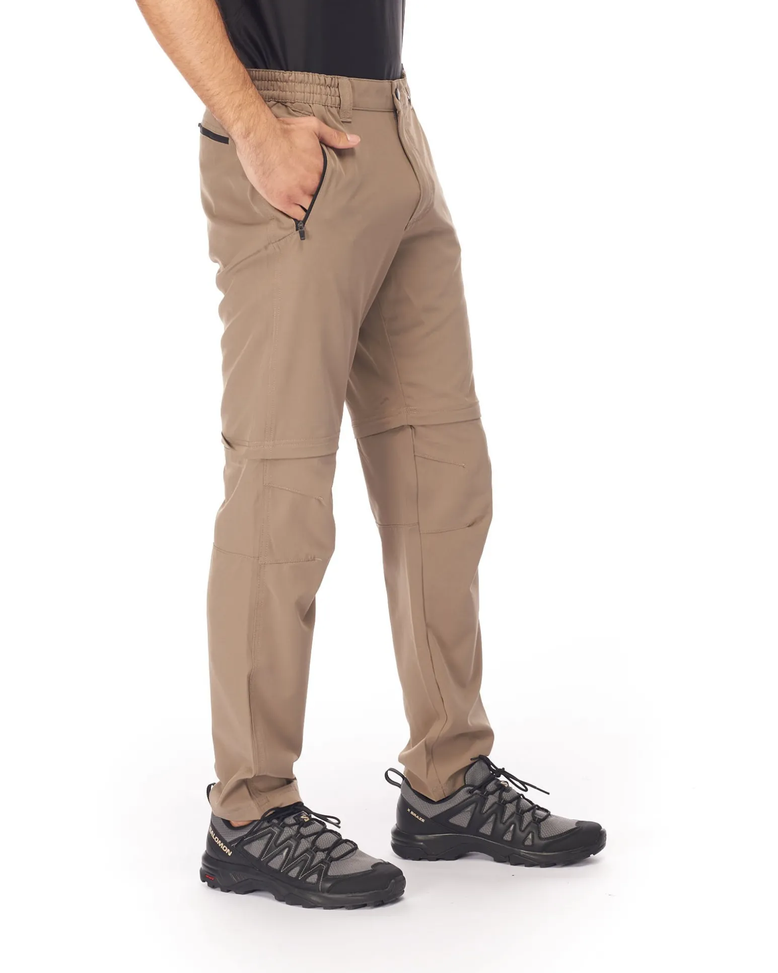 PANTALONE TREKKING AMOS ZIP OFF BEIGE