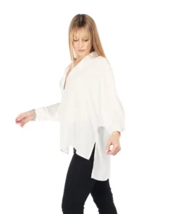 PAQUITA - CAMICIA MANICA LUNGA SCOLLO V