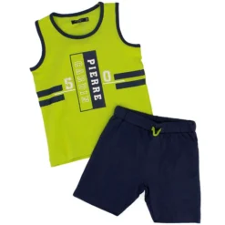 PIERRE CARDIN - BABY MASCHIETTO CANOTTA CON BERMUDA