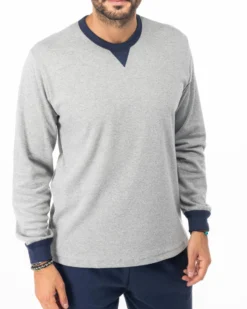 PIGIAMA UOMO INTERLOCK 100%COT.BIC.C03