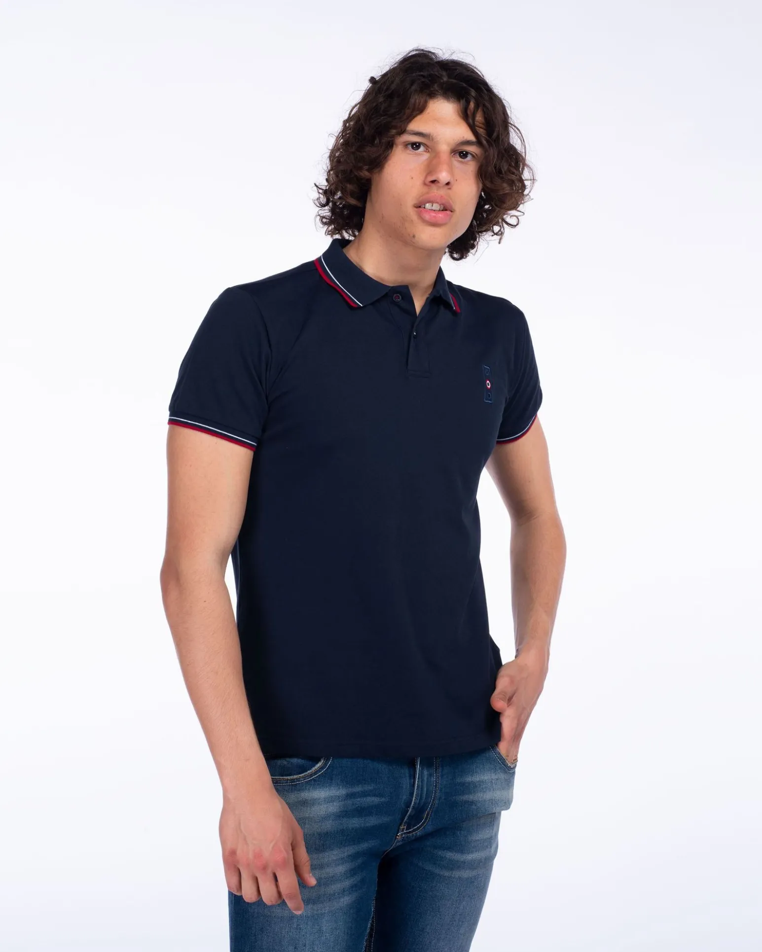 POLO MANICA CORTA PIQUET ELASTICIZZATA