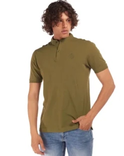 POLO MEZZA MANICA COLLO COREANO