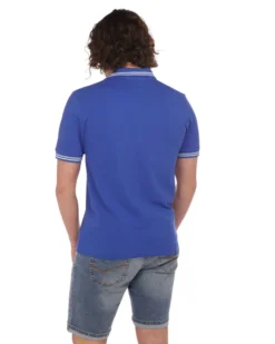 POLO MM C/RIGHINO ROYAL-WHITE