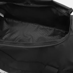 PUMA - Borsone nero e bianco con tracolla regolabile e doppio scomparto interno