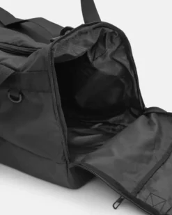 PUMA - Borsone nero e bianco con tracolla regolabile e doppio scomparto interno