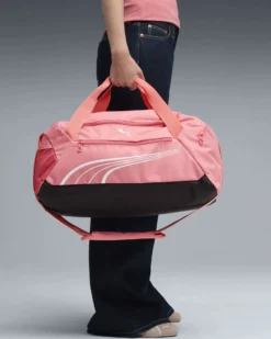 PUMA - BORSONE SPORTIVO ROSA FUNDAMENTAL S SPORTS BAG 34L 09118728