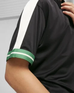 PUMA - CAMICIA NERA MANICA CORTA T7 FOR THE FANBASE