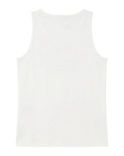 PUMA - CANOTTA BIANCA ESSENTIAL LOGO TANK RHINESTONE DA DONNA, 693864-02