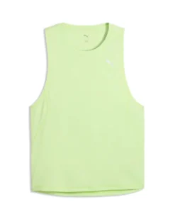 PUMA - CANOTTA GIALLA FLUO  RUN VELOCITY TANK (POLY) DA UOMO, 526595-38