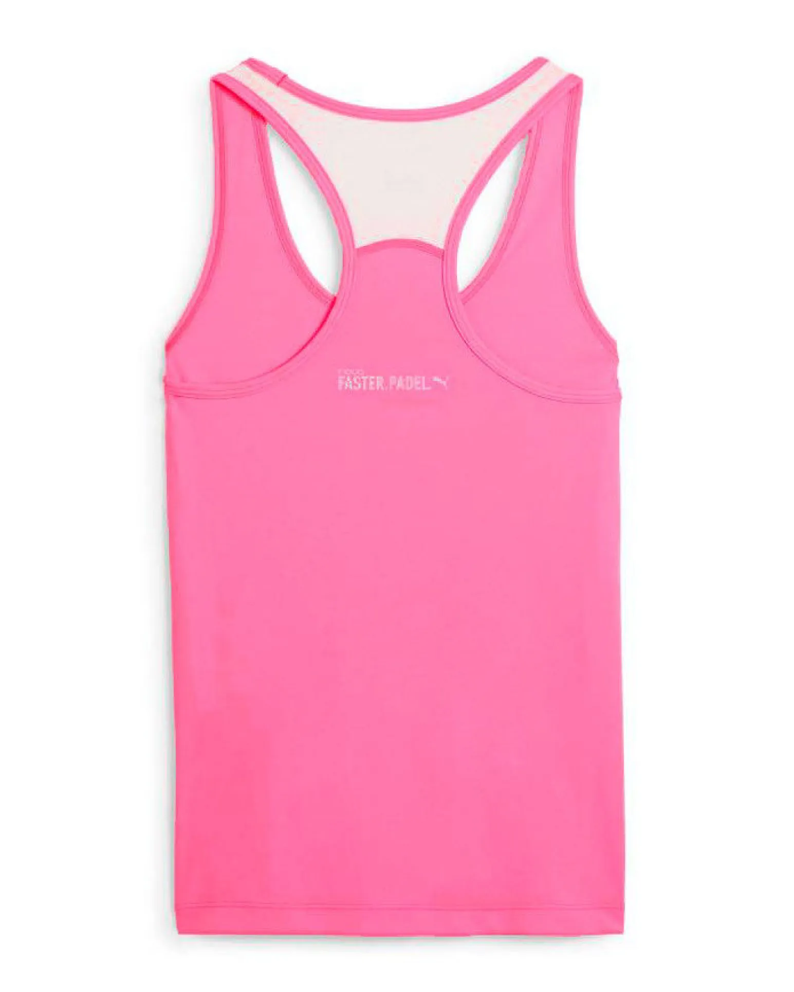 PUMA - CANOTTA INDIVIDUAL PADEL TANK TOP ROSA E BIANCA DA DONNA - 939185-20