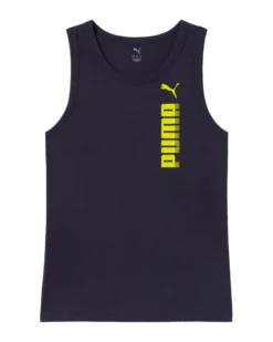 PUMA - CANOTTA JUNIOR (7 - 16 ANNI) BLU ESS GRAPHIC TANK, 694946-16