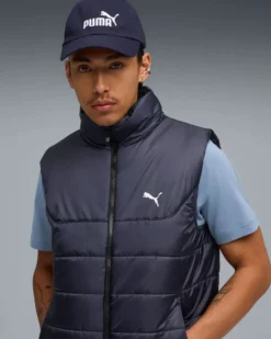 PUMA -CAPPELLO DA BASEBALL BLU CON LOGO, 025999-10