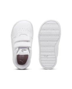 PUMA CARINA 2.0 HOLA 2.0 V INF - Scarpa pianca con tappi, numerata 20-27