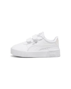 PUMA CARINA 2.0 HOLA 2.0 V INF - Scarpa pianca con tappi, numerata 20-27