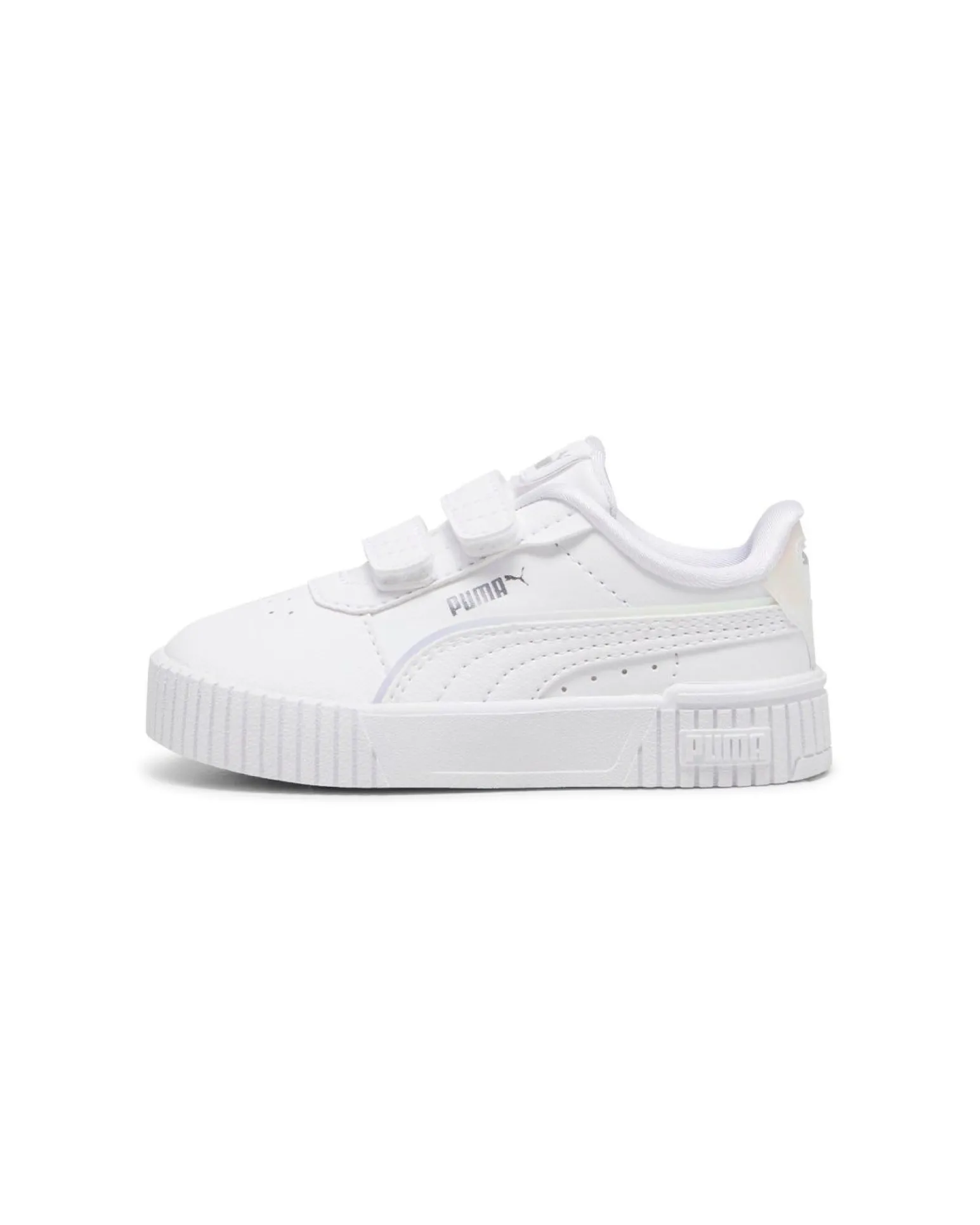 PUMA CARINA 2.0 HOLA 2.0 V INF - Scarpa pianca con tappi, numerata 20-27