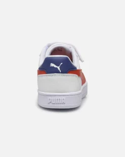 PUMA CAVEN 2.0 AC+PS - Sneakers bianca, rossa e blu, numerata 28/35 - 393839-45